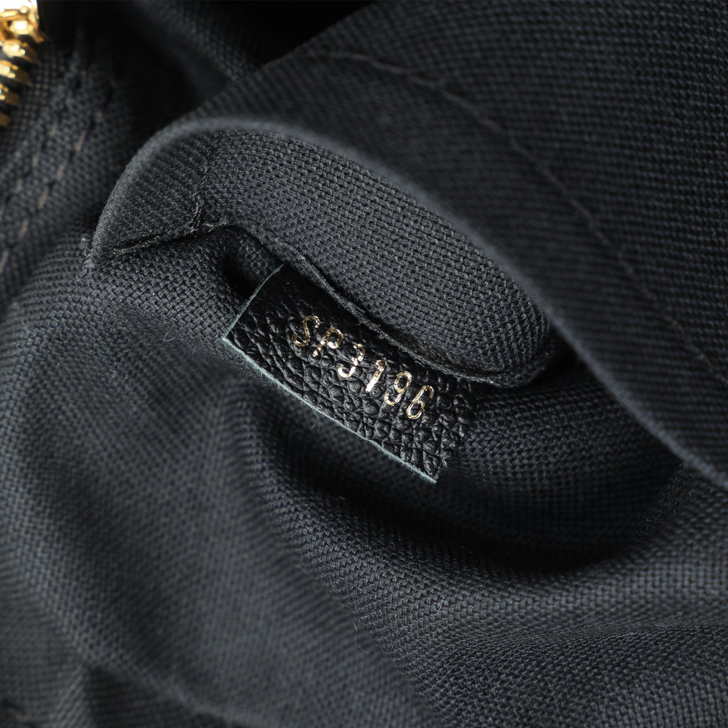 Black Louis Vuitton Monogram Empreinte Vosges MM Satchel