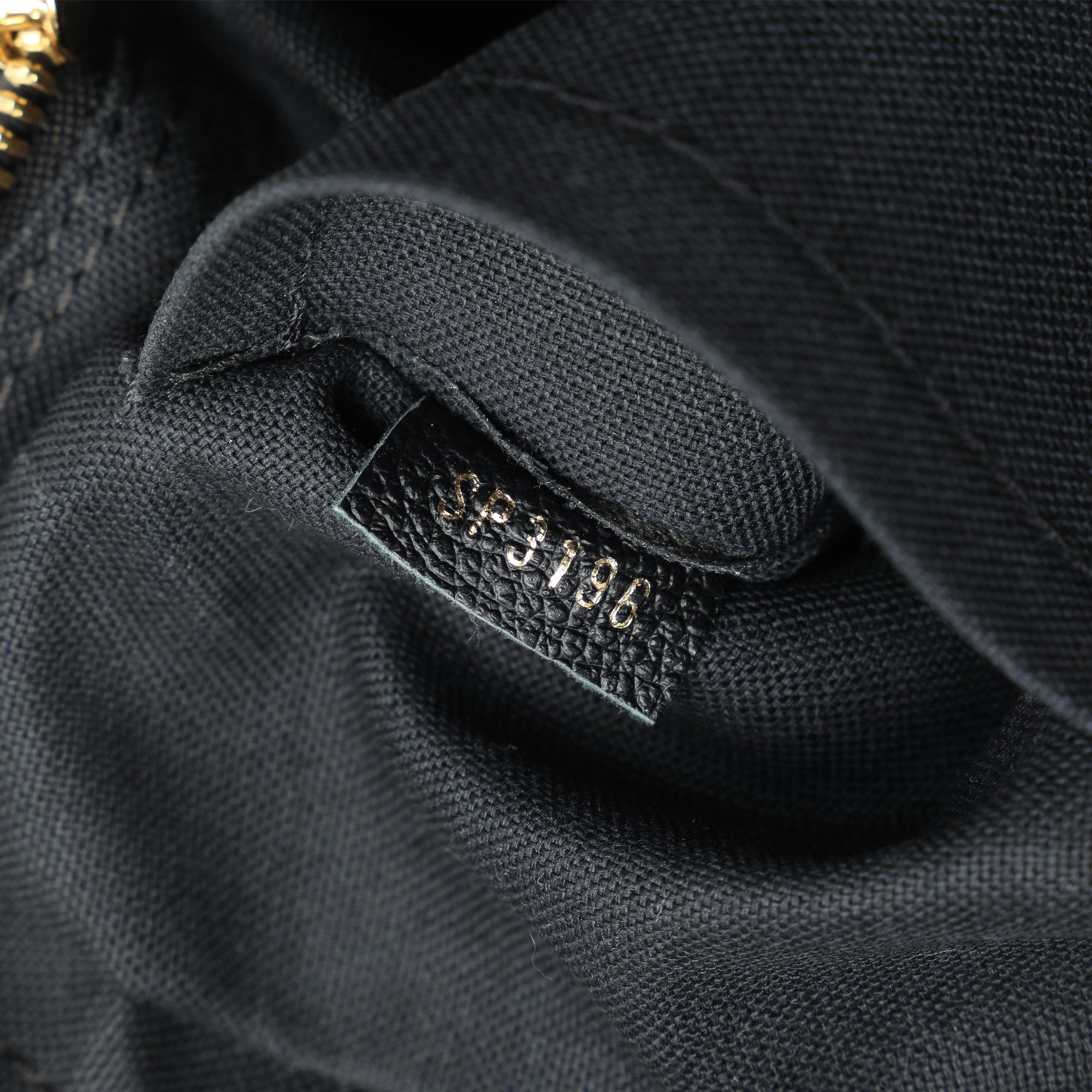 Black Louis Vuitton Monogram Empreinte Vosges MM Satchel