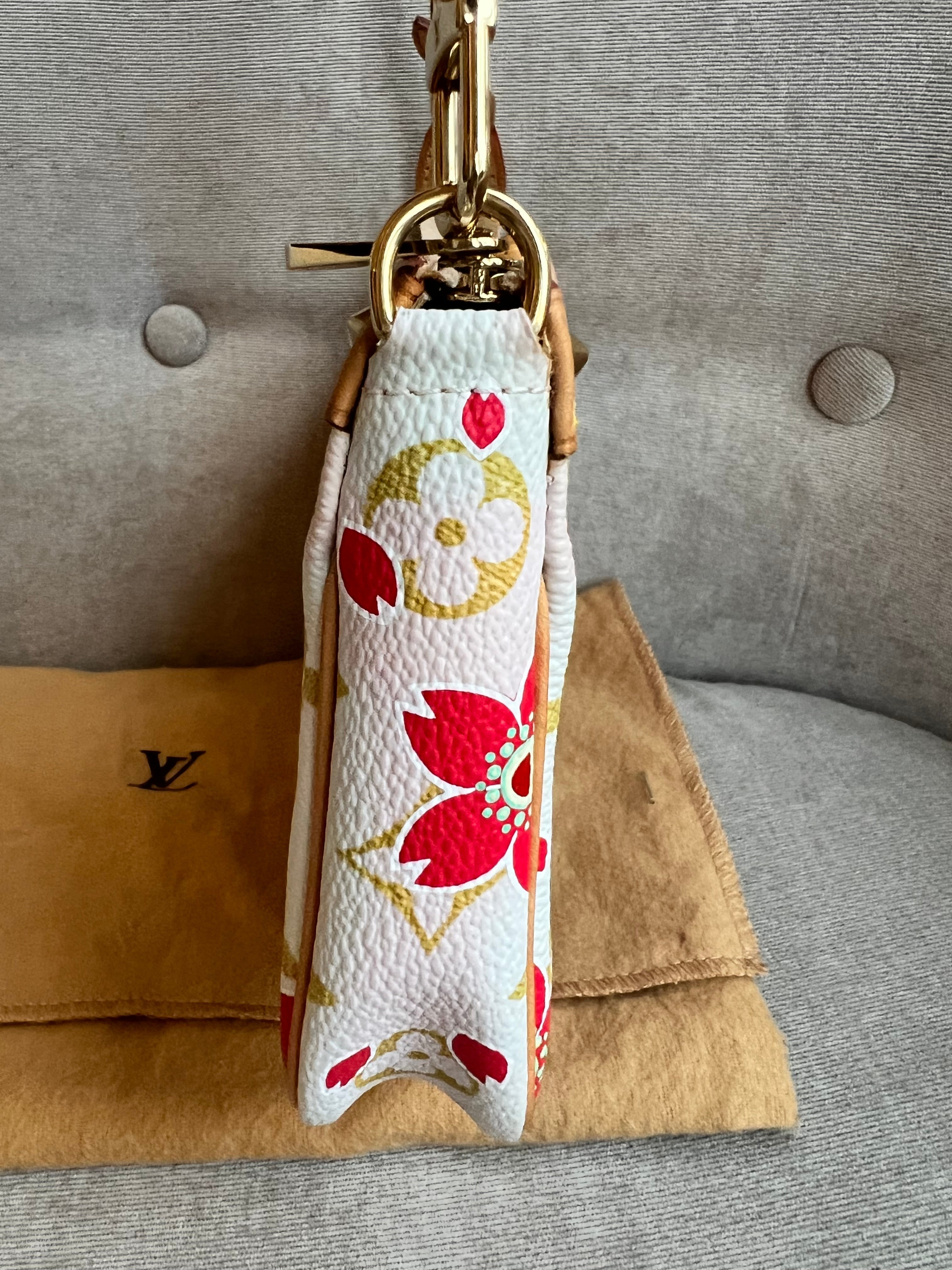 Louis Vuitton Pochette Accessoires Cherry Blossom Damier Azur