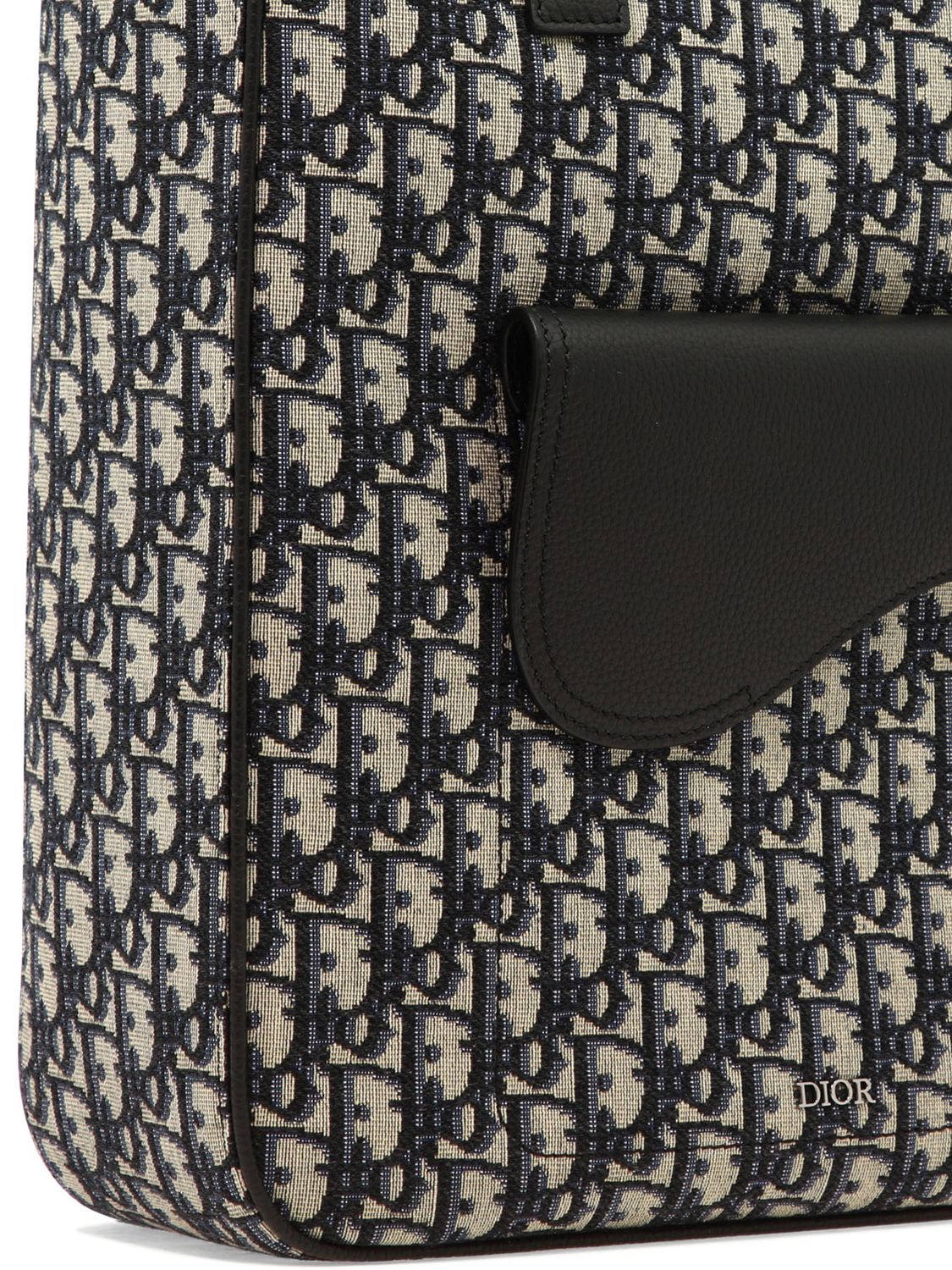 SADDLE OBLIQUE HANDBAG