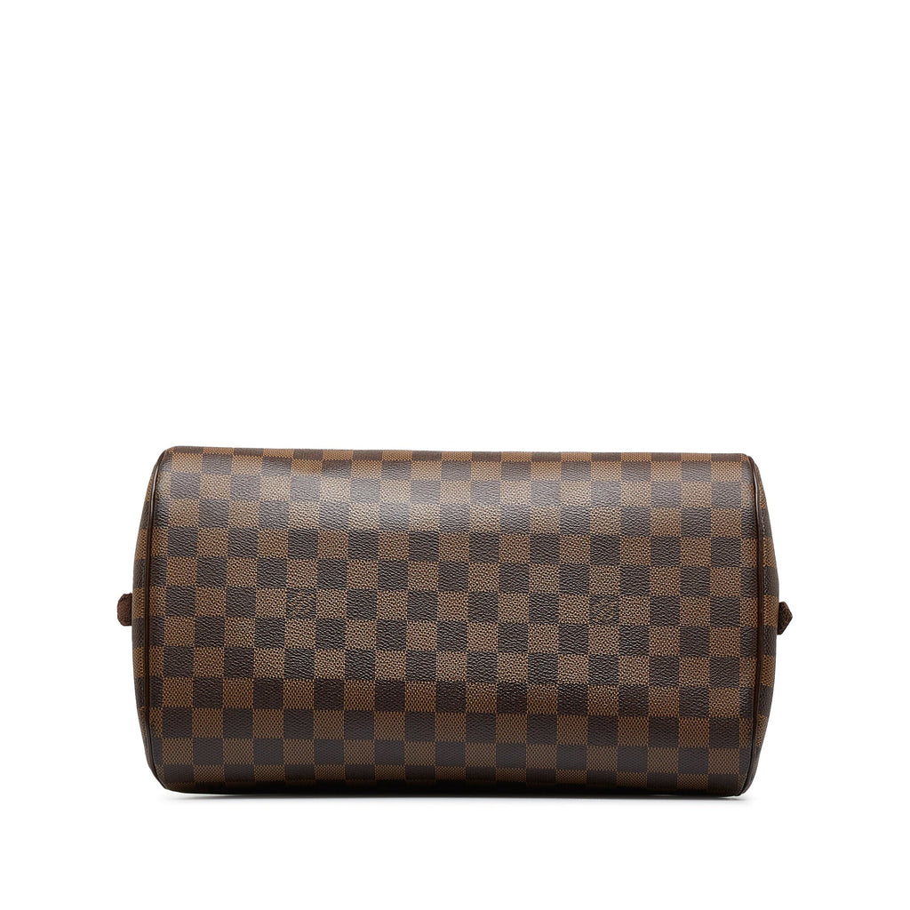 Brown Louis Vuitton Damier Ebene Ribera MM Handbag
