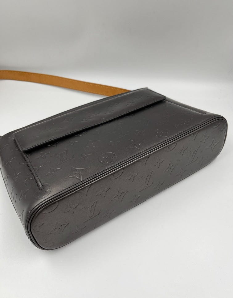 Louis Vuitton Mat Allston Handbag Monogram Vernis