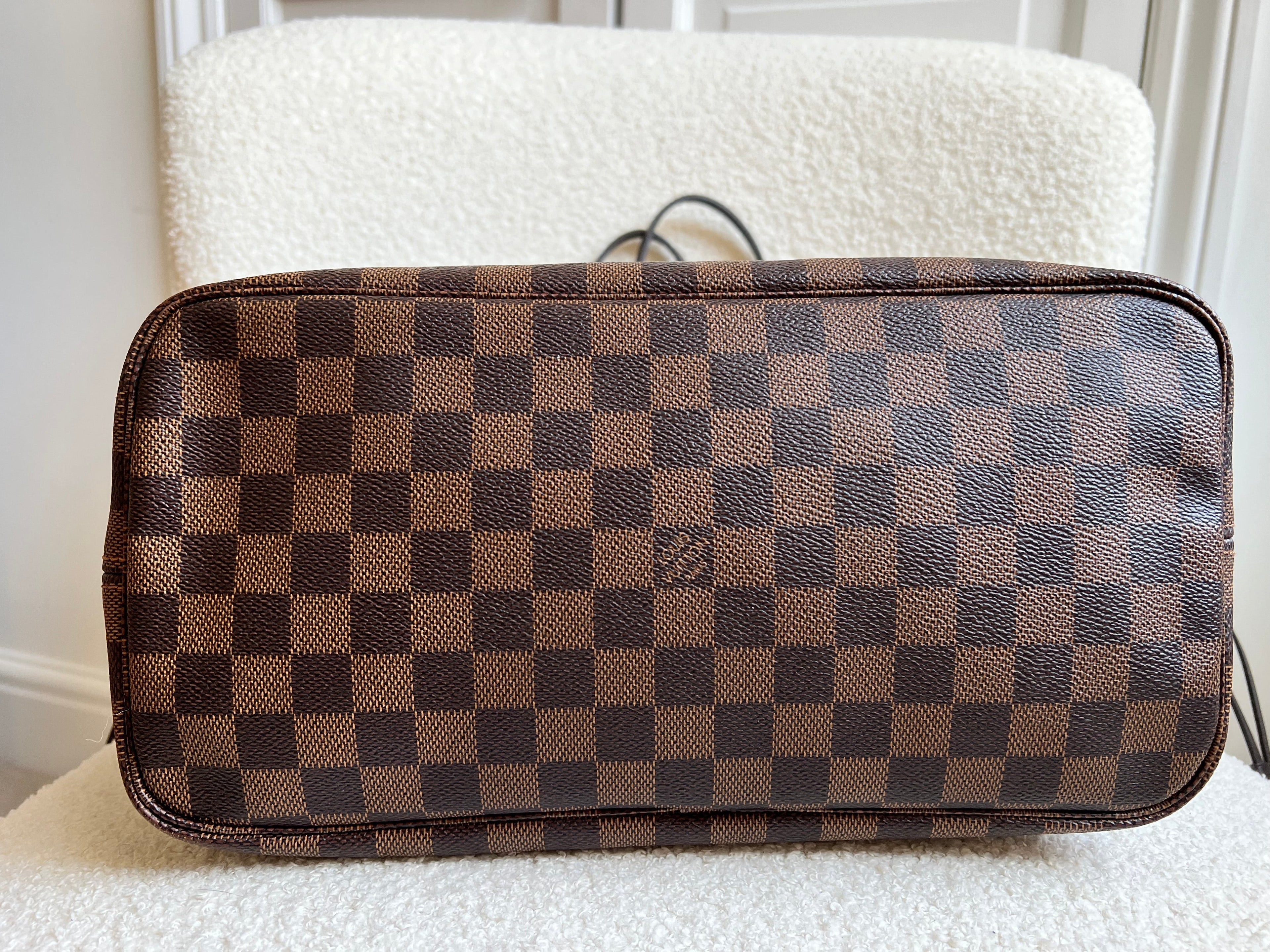 Louis Vuitton Neverfull MM Damier Ebene Rose Ballerine (RRP £1410)