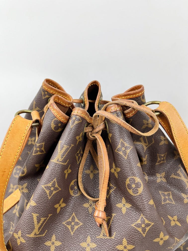 Louis Vuitton NoÃƒÆ’Ã‚Â© Monogram Canvas Brown Bag 1998