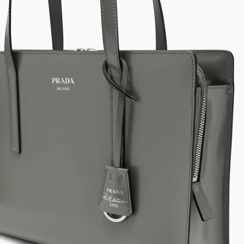 Prada Marble Brushed Leatherre-Edition 1995 Medium Bag Women
