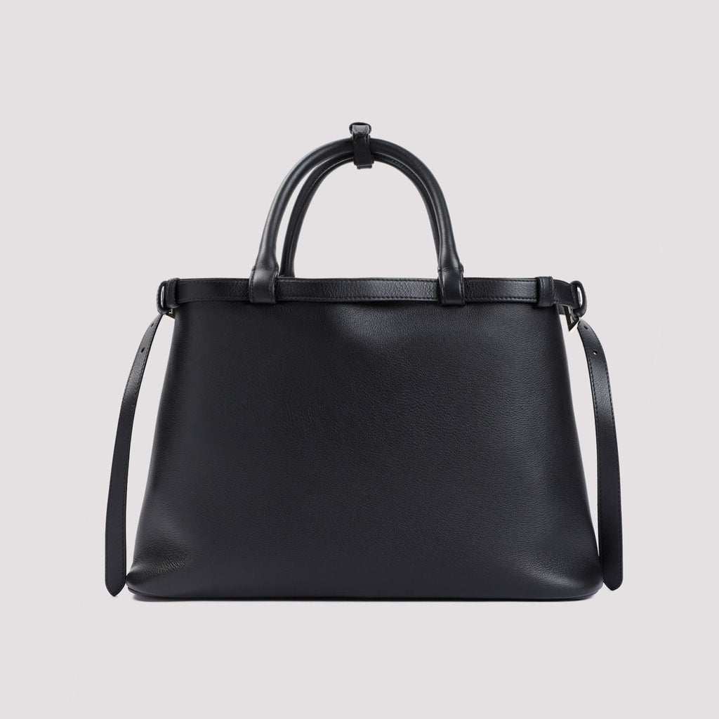 PRADA BUCKLE LEATHER BAG