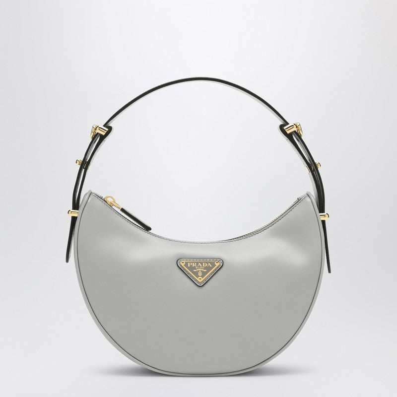 Prada Light Grey Leather Prada ArquÃƒÆ’Ã‚Â© Bag Women