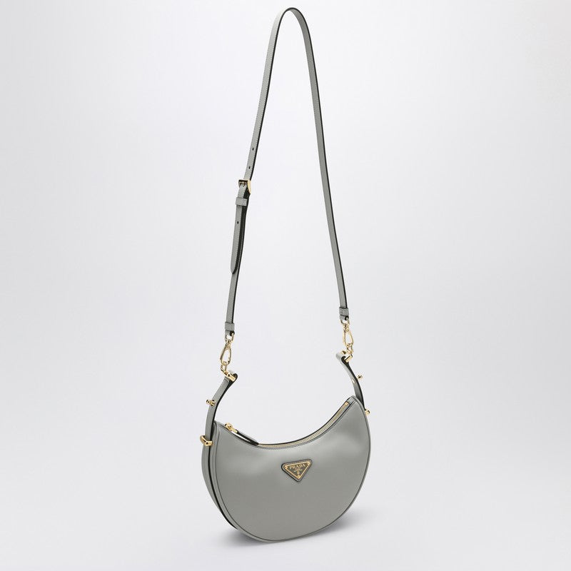 Prada Light Grey Leather Prada ArquÃƒÆ’Ã‚Â© Bag Women
