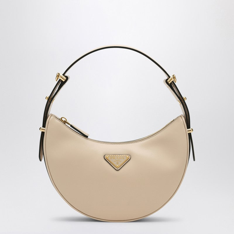 Prada Beige Leather Prada ArquÃƒÆ’Ã‚Â© Bag Women