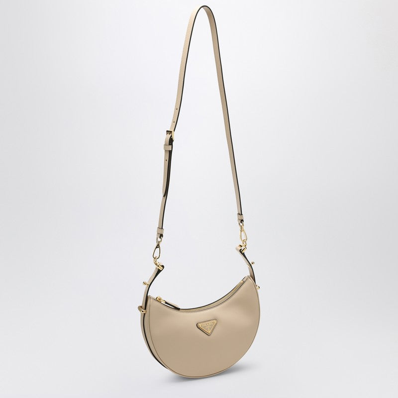 Prada Beige Leather Prada ArquÃƒÆ’Ã‚Â© Bag Women