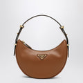 Prada Brown Leather Prada ArquÃƒÆ’Ã‚Â© Bag Women