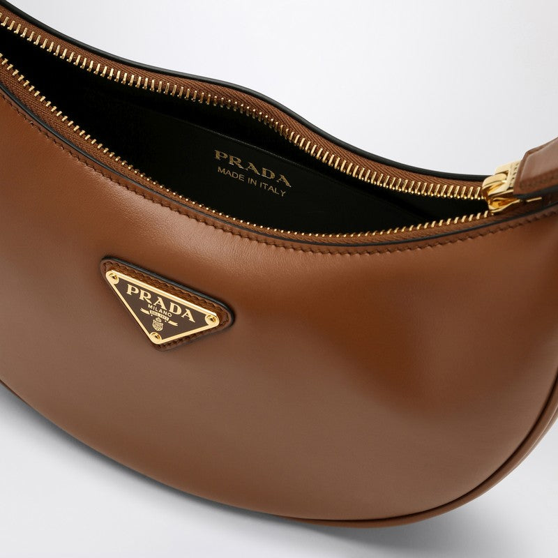 Prada Brown Leather Prada ArquÃƒÆ’Ã‚Â© Bag Women