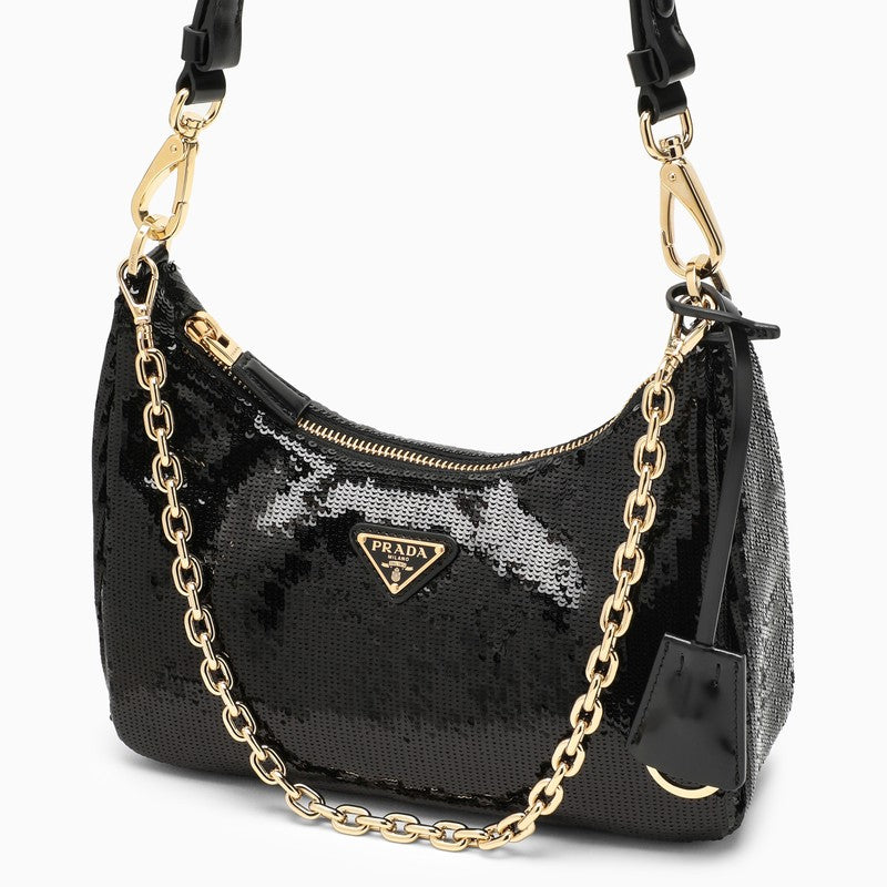 Prada Prada Re-Edition Black Mini Bag Women