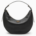 Prada Prada ArquÃƒÆ’Ã‚Â© Black Large Leather Shoulder Bag Women
