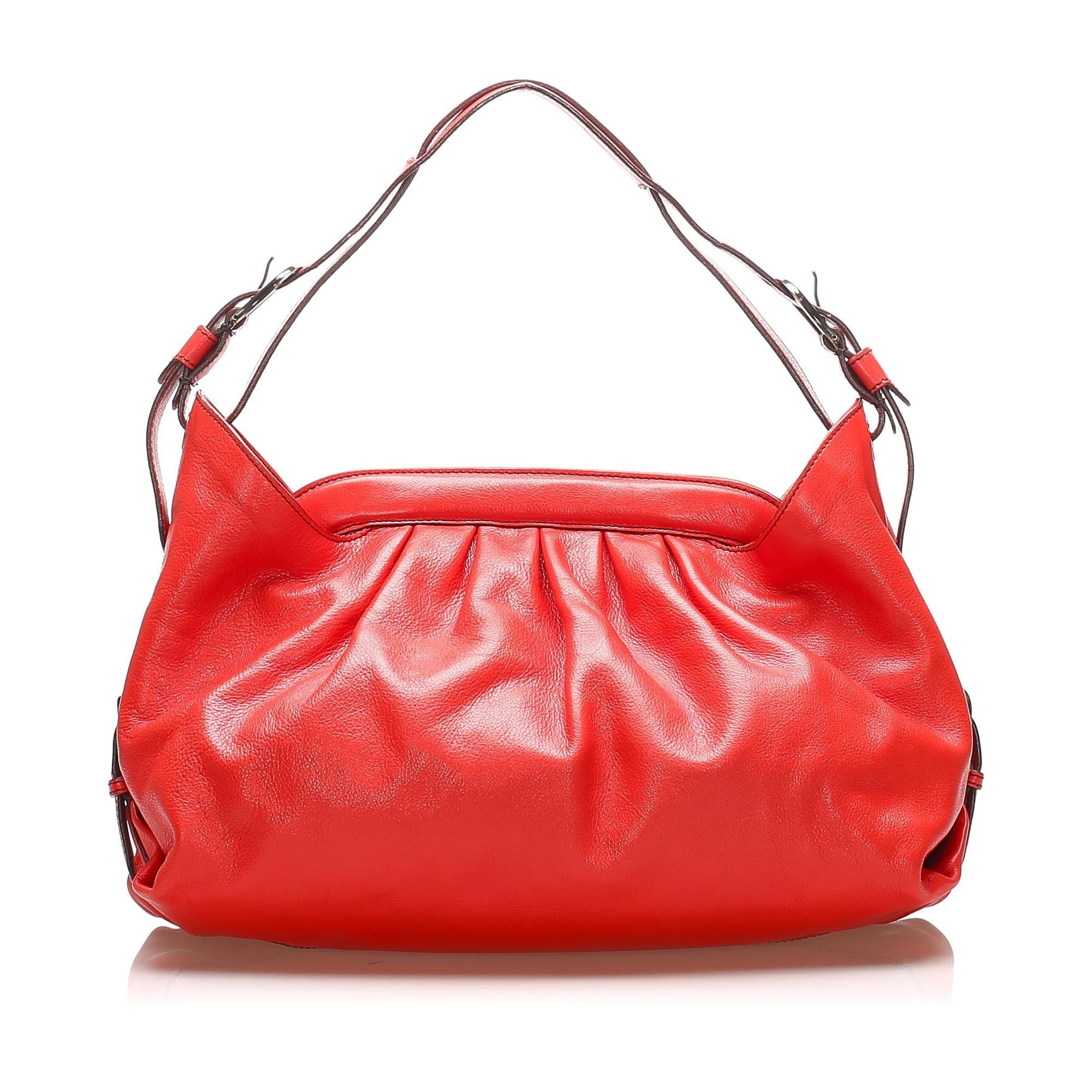 Fendi Doctor Shoulder Bag Red