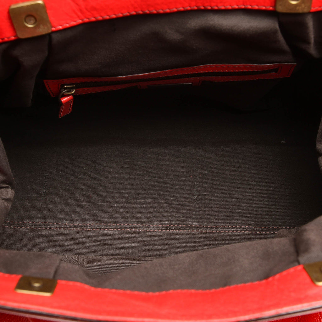 Fendi Doctor Shoulder Bag Red