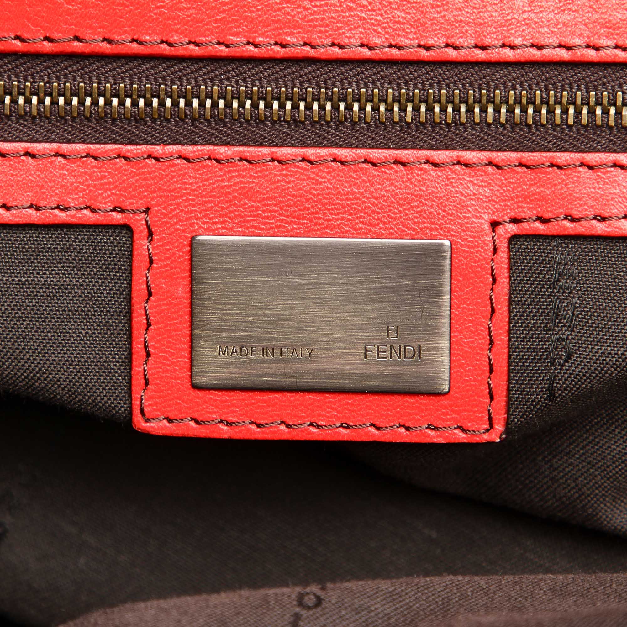 Fendi Doctor Shoulder Bag Red