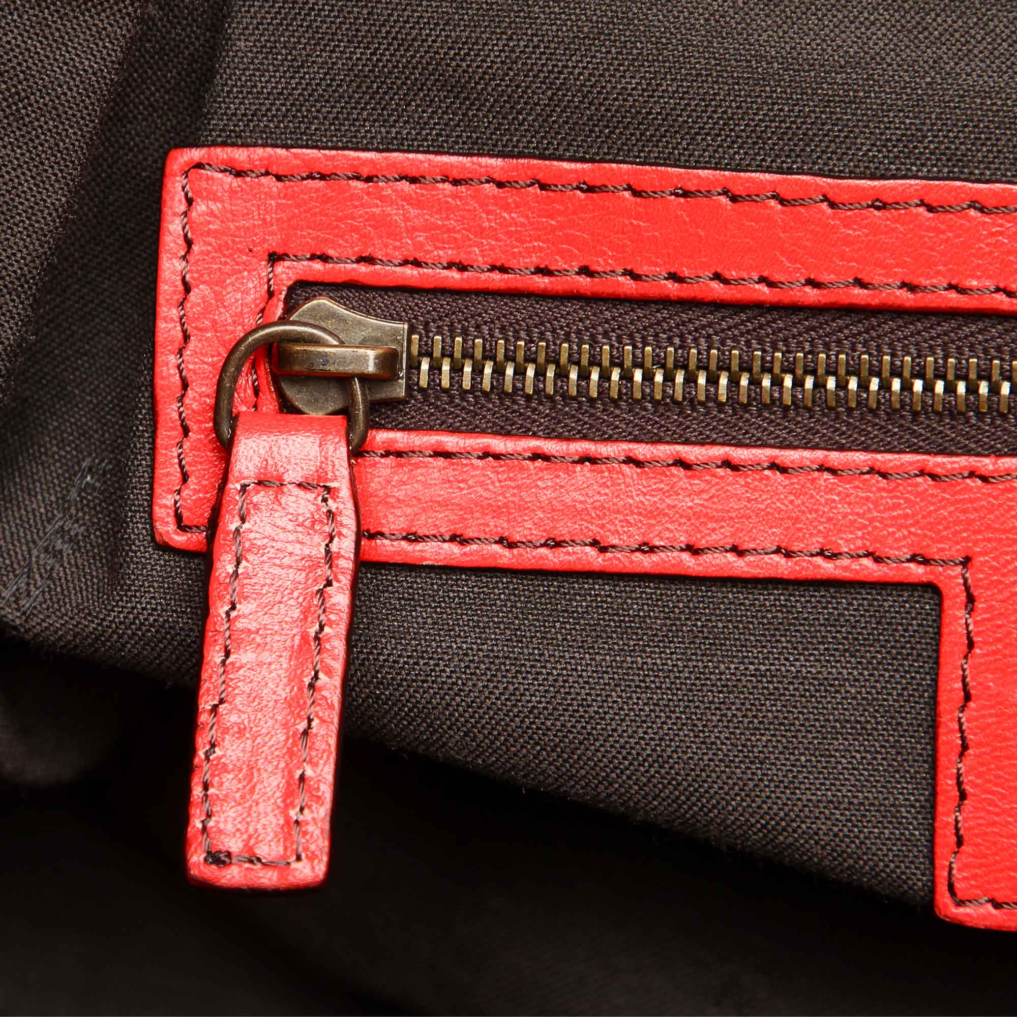 Fendi Doctor Shoulder Bag Red