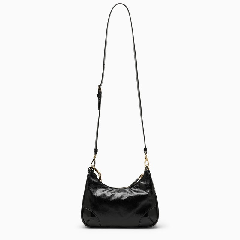 Prada Re-Edition 2005 Black Patent Leather Bag Women