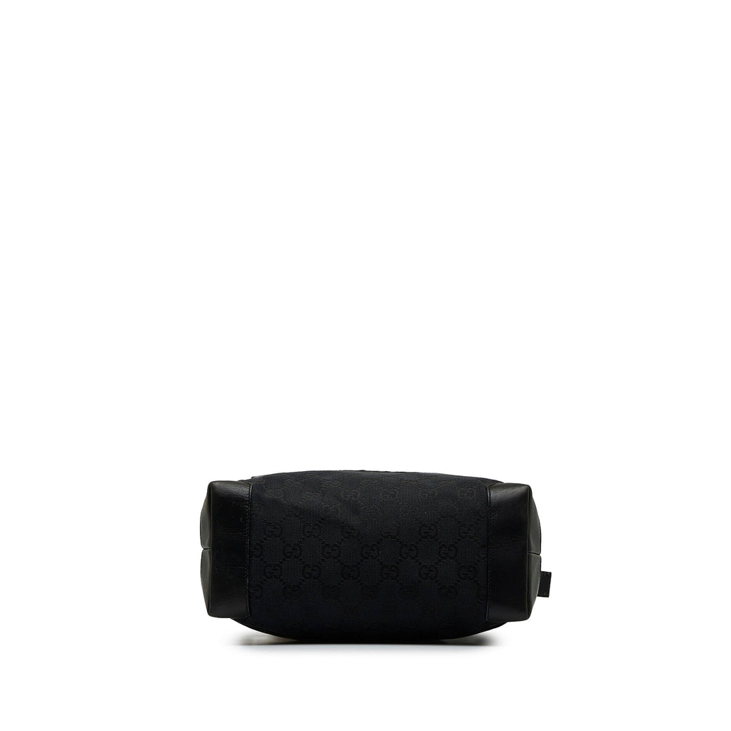 Black Gucci GG Canvas Tote Bag