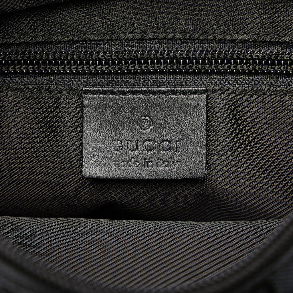 Black Gucci GG Canvas Tote Bag