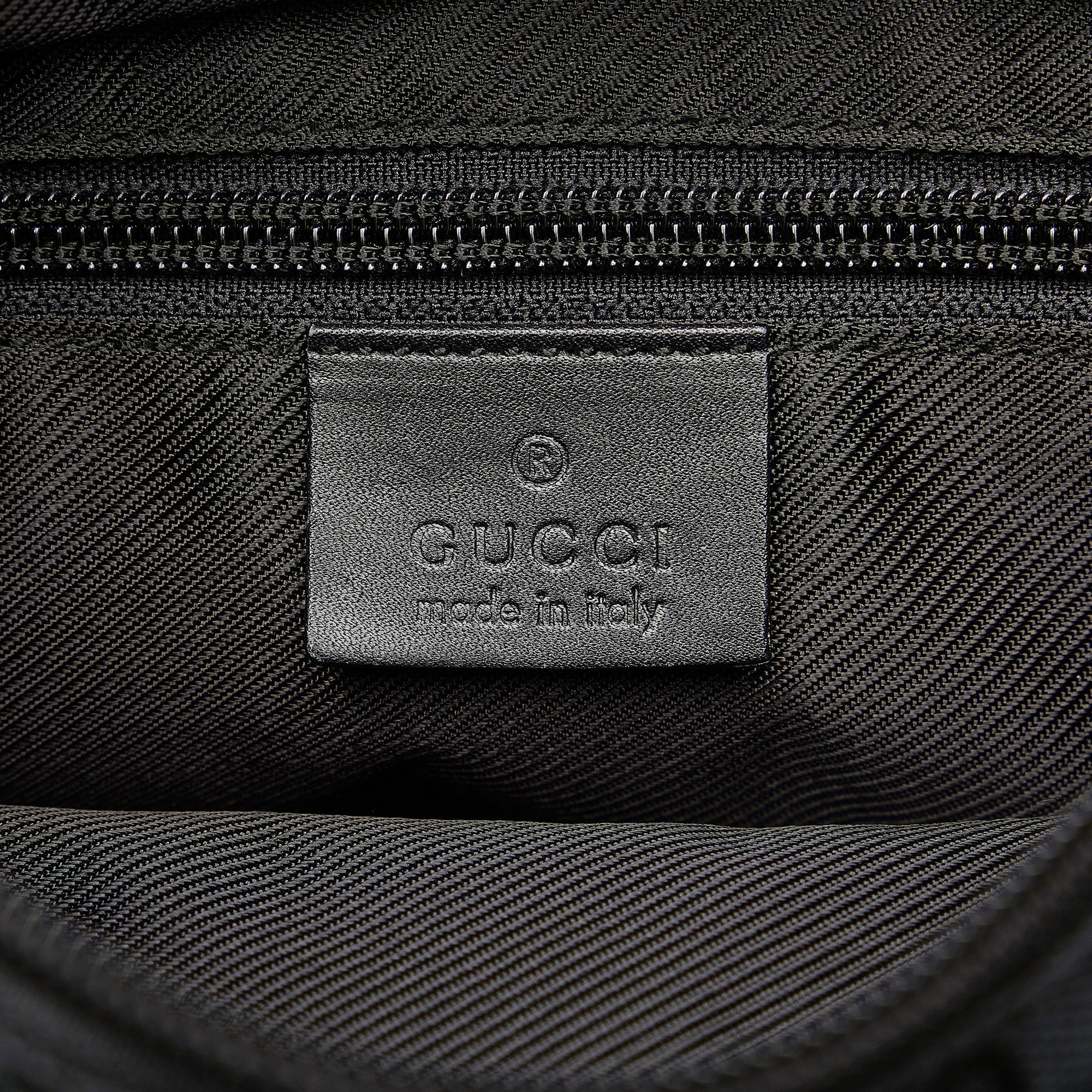 Black Gucci GG Canvas Tote Bag