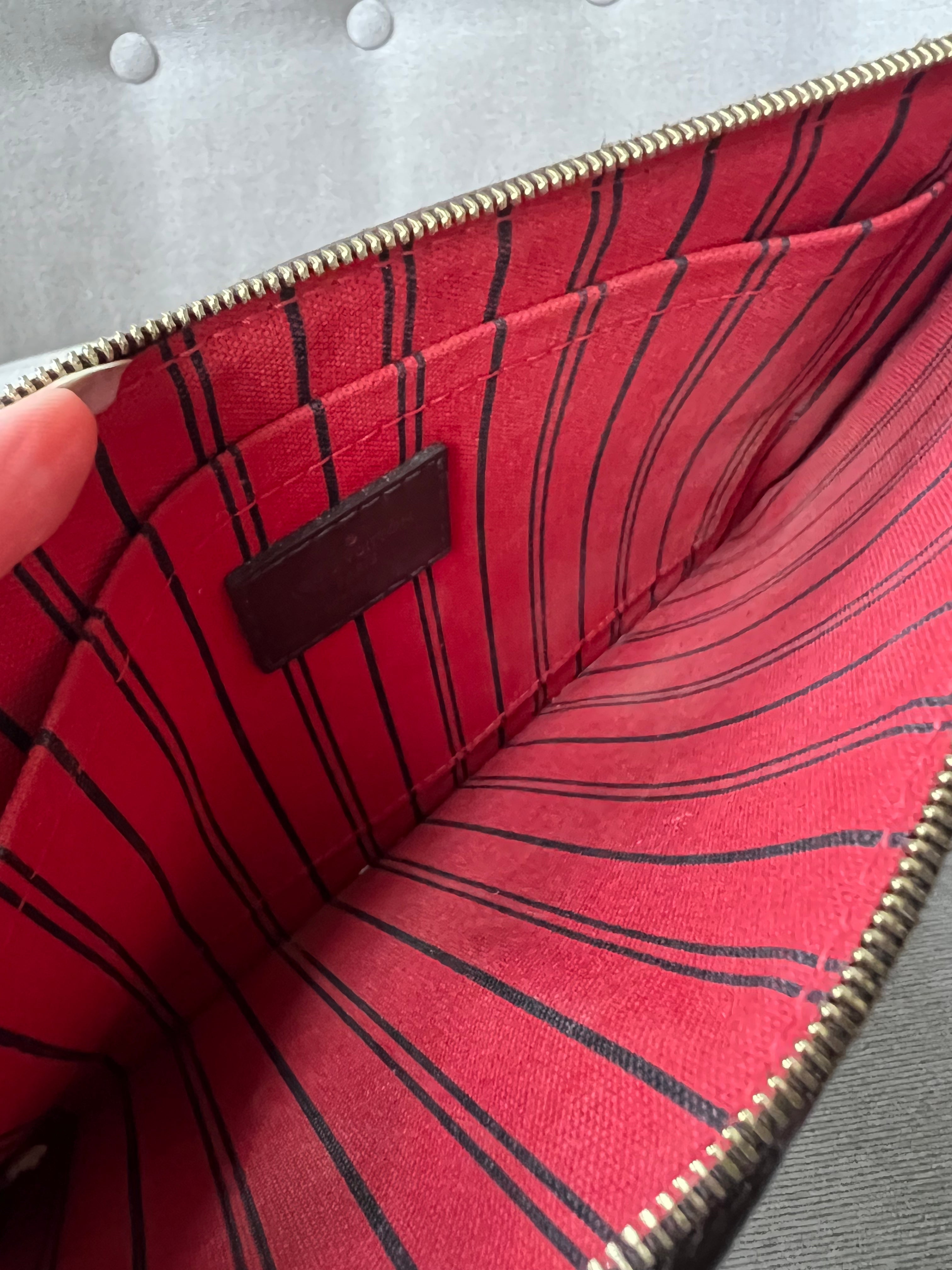 Louis Vuitton Pouch (from Neverfull) in Damier Ebene
