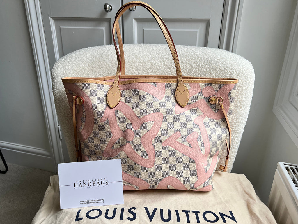 Louis Vuitton Neverfull MM Tahitienne Damier Azur Limited Edition