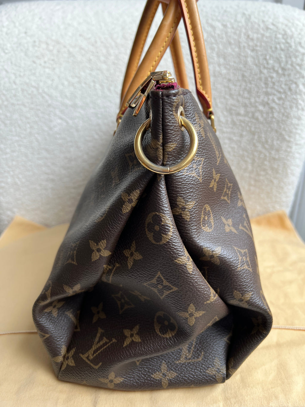 Louis Vuitton Pallas Tote in Monogram and Fuchsia (RRP £1960)