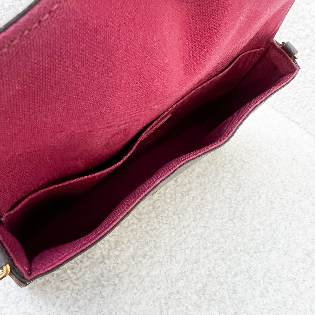 LV Felicie Pochette in Monogram Canvas and GHW
