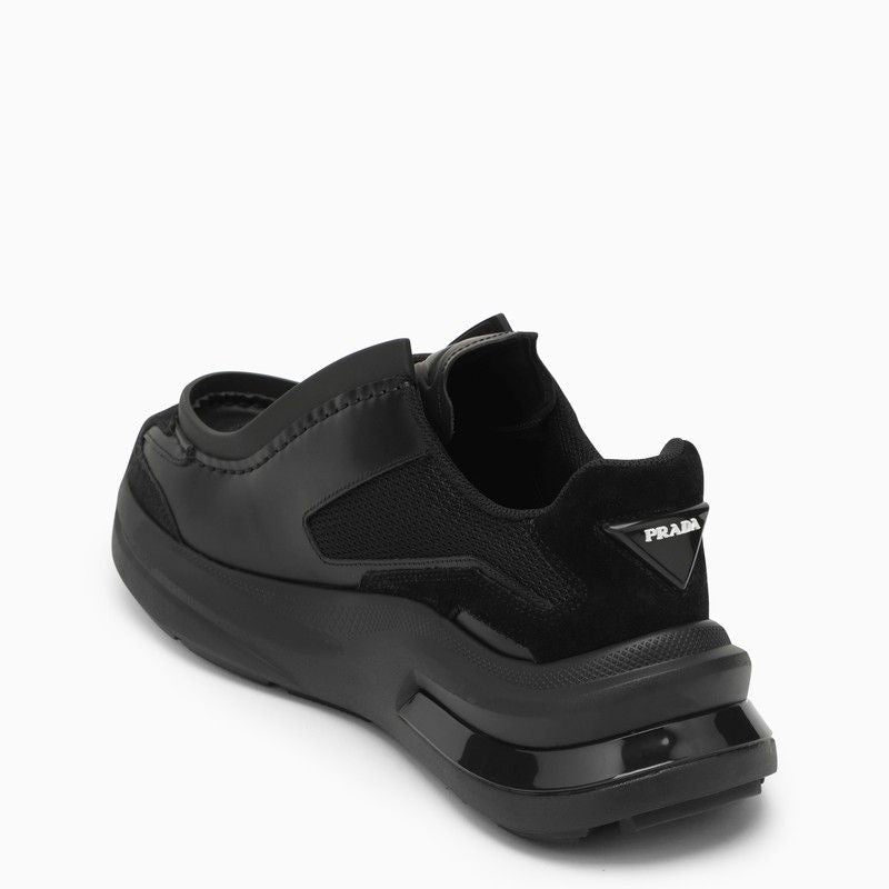 PRADA Low Top Leather Trainer