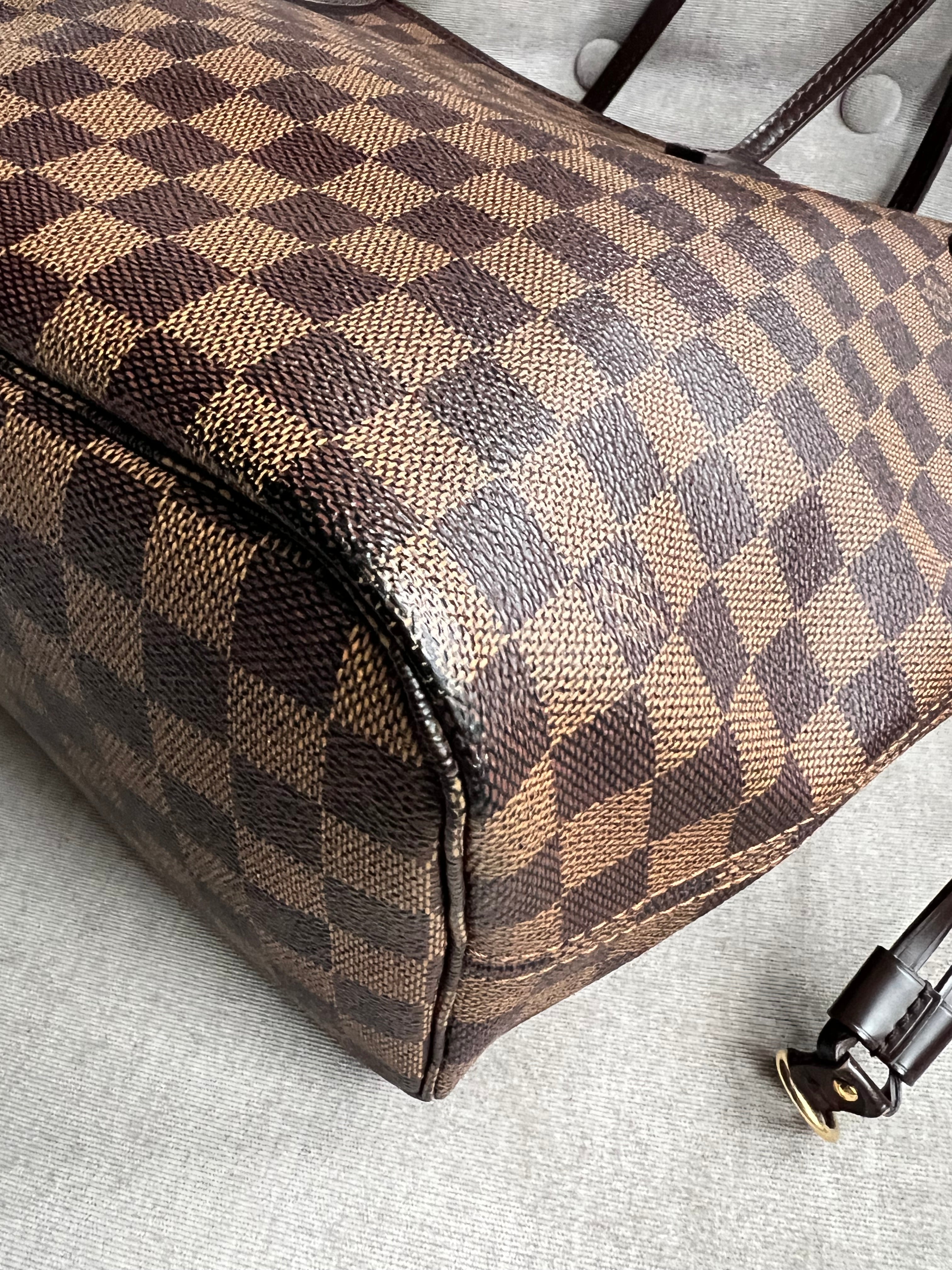 Louis Vuitton Neverfull MM Damier Ebene Cherry Interior (RRP £1410)