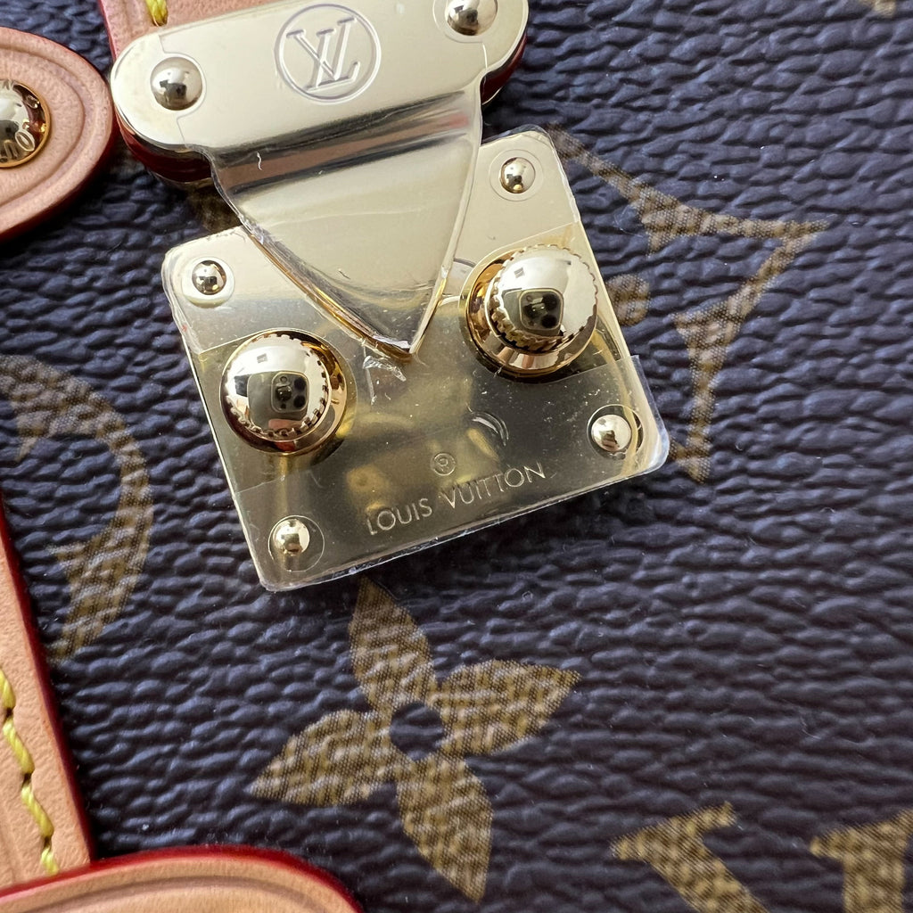 LV Side Trunk PM Bag in Monogram Canvas and GHW