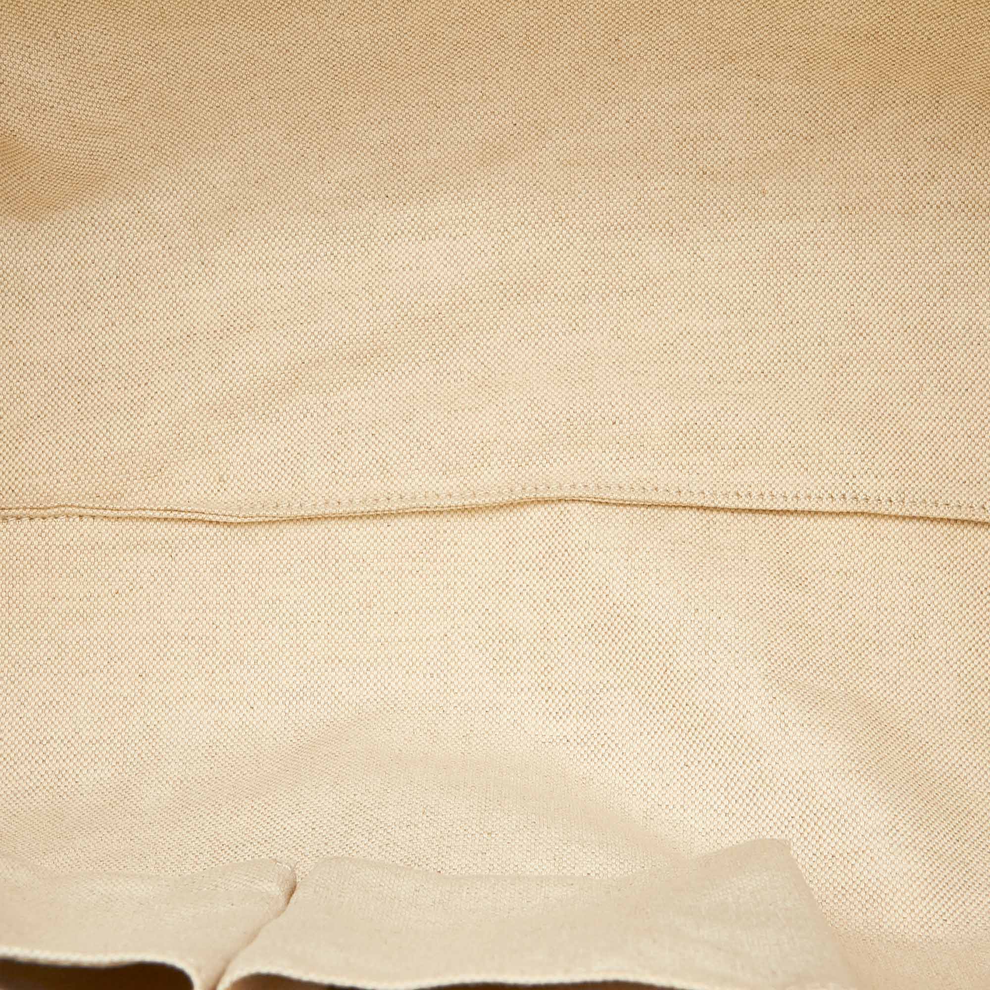Red Gucci Printed Canvas Tote Bag