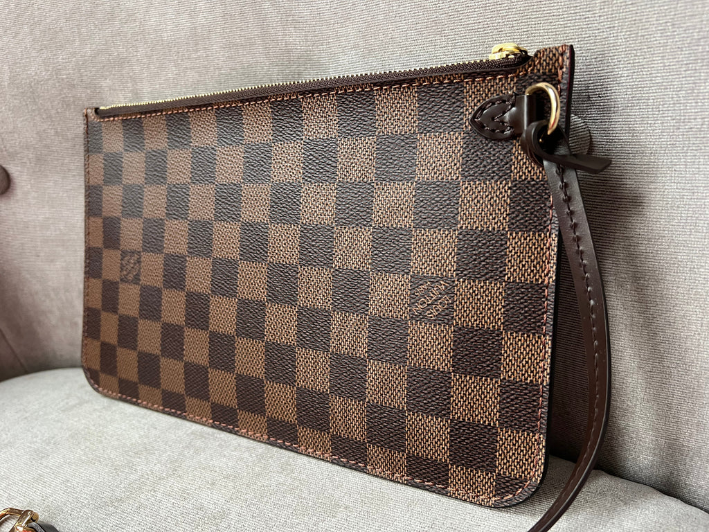 Louis Vuitton Pouch (from Neverfull) in Damier Ebene