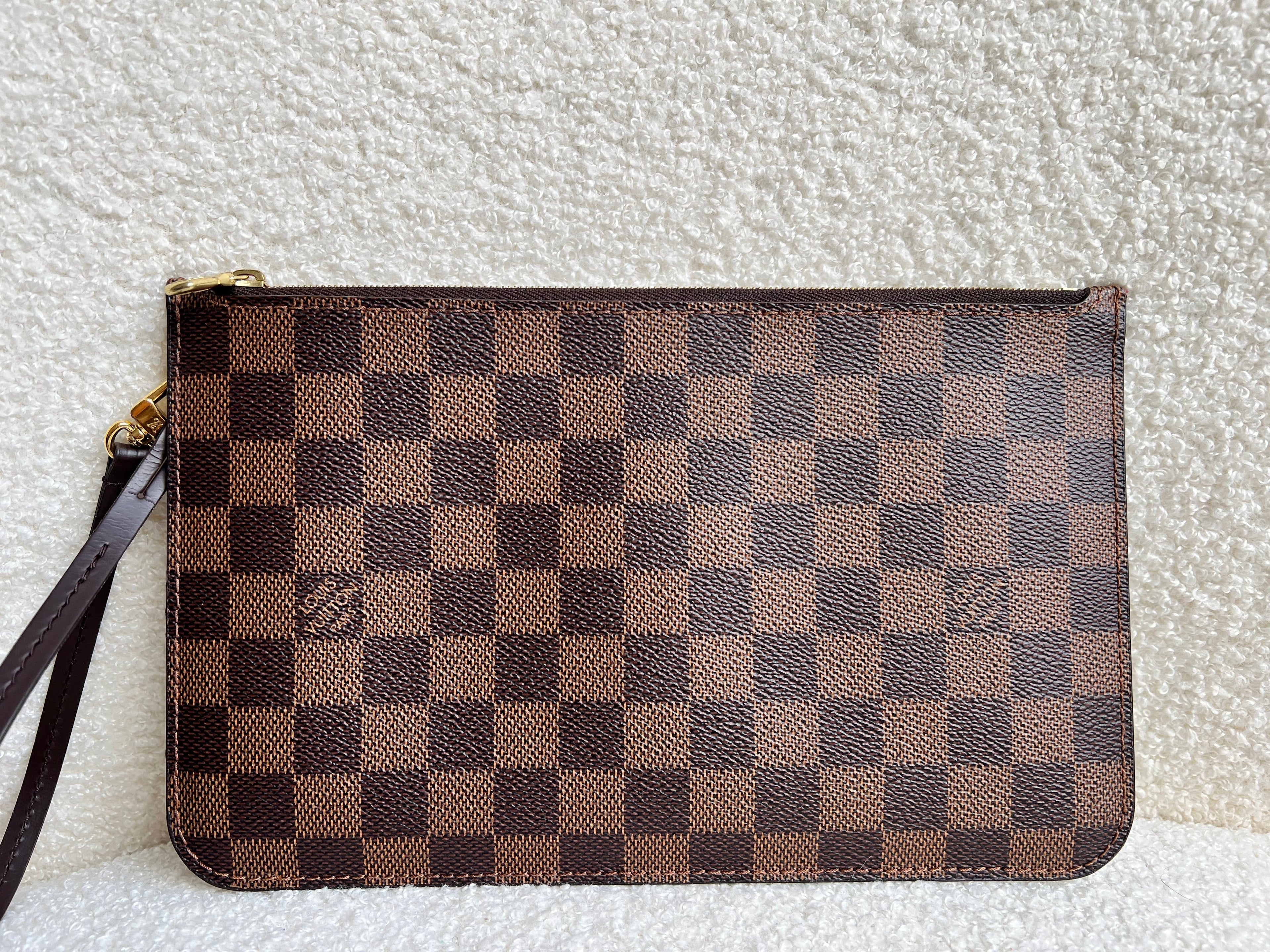 Louis Vuitton Pouch (from Neverfull) in Damier Ebene