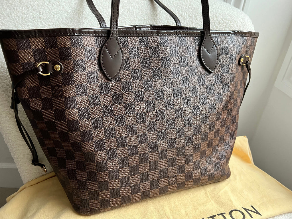 Louis Vuitton Neverfull MM Damier Ebene Cherry Interior (RRP £1,410)