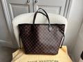 Louis Vuitton Neverfull MM Damier Ebene Cherry Interior (RRP £1,410)