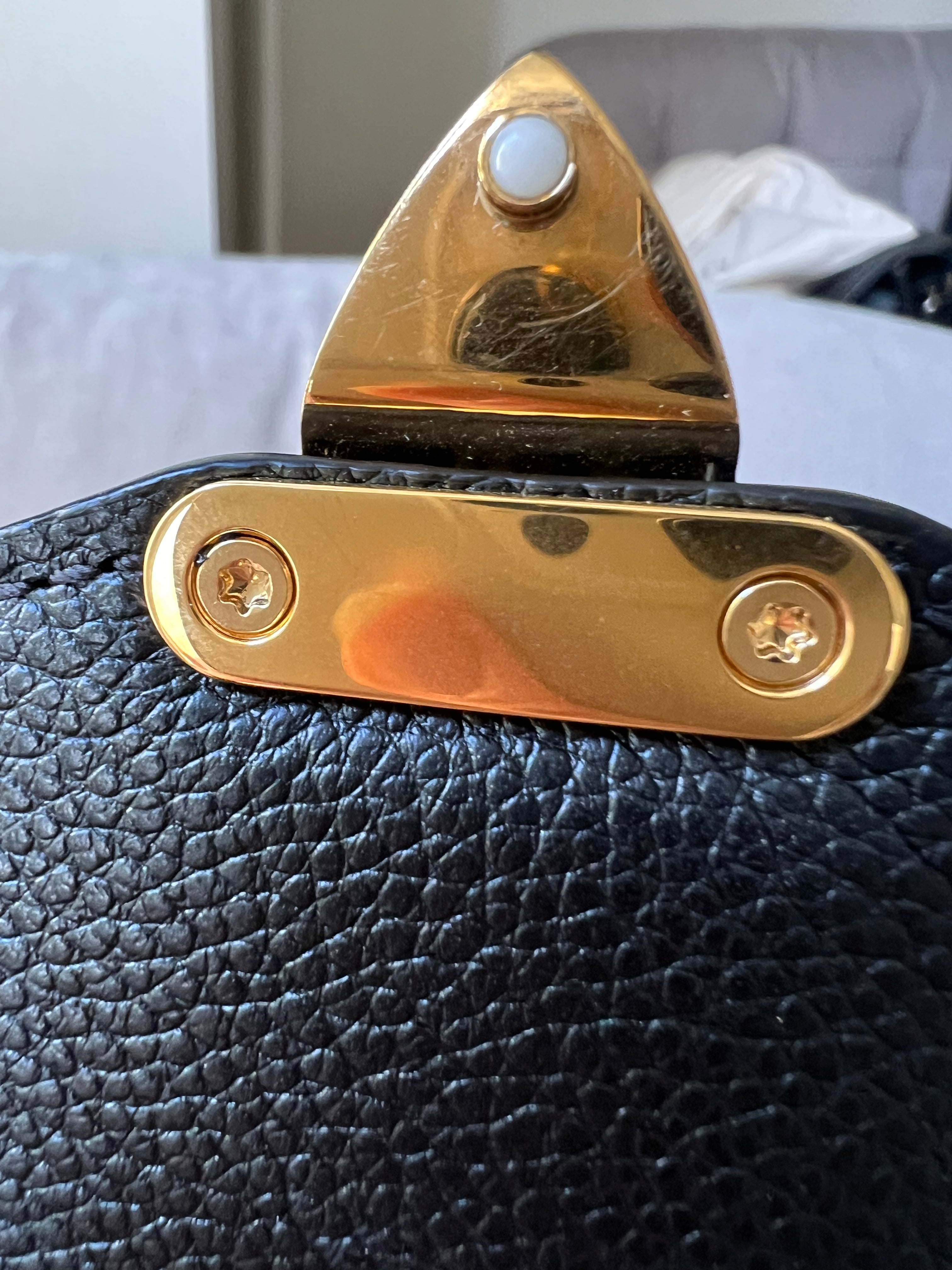 Louis Vuitton Pochette Metis Black Empreinte (RRP £2,110)