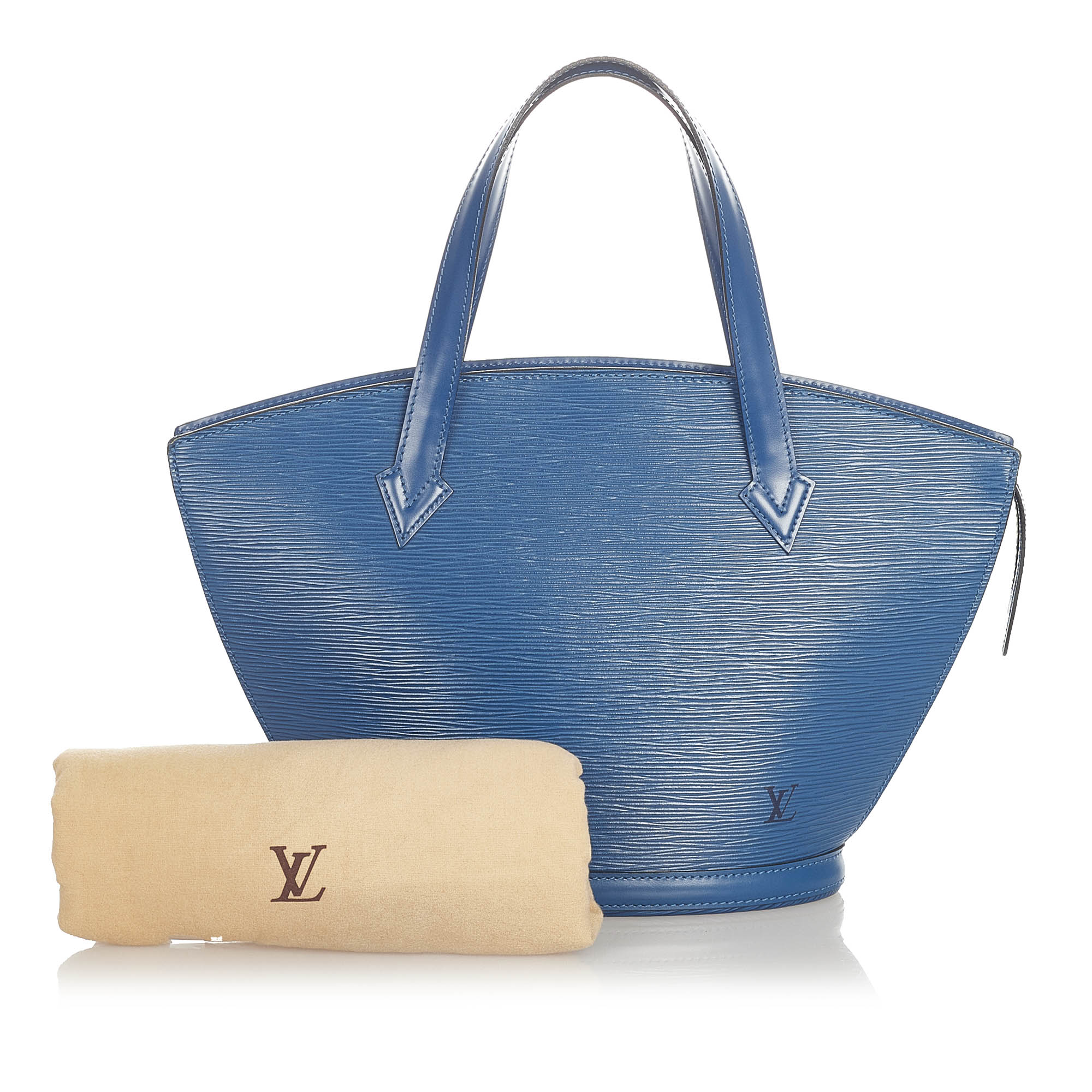 Louis Vuitton Saint Jacques PM Short Strap Blue Epi