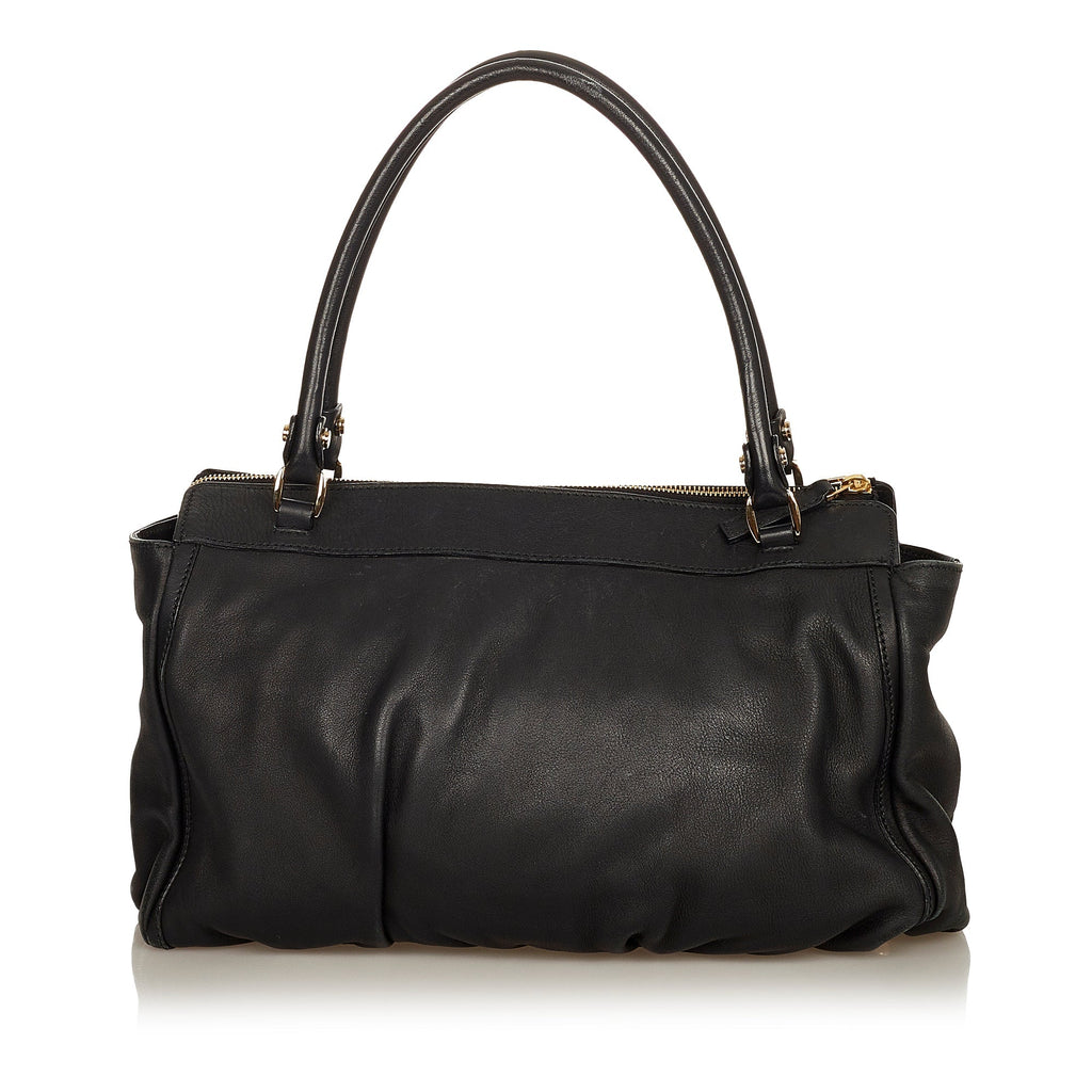 Gucci Abbey D-Ring Tote Bag Black