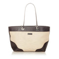 Gucci Tote Bag Brown Canvas