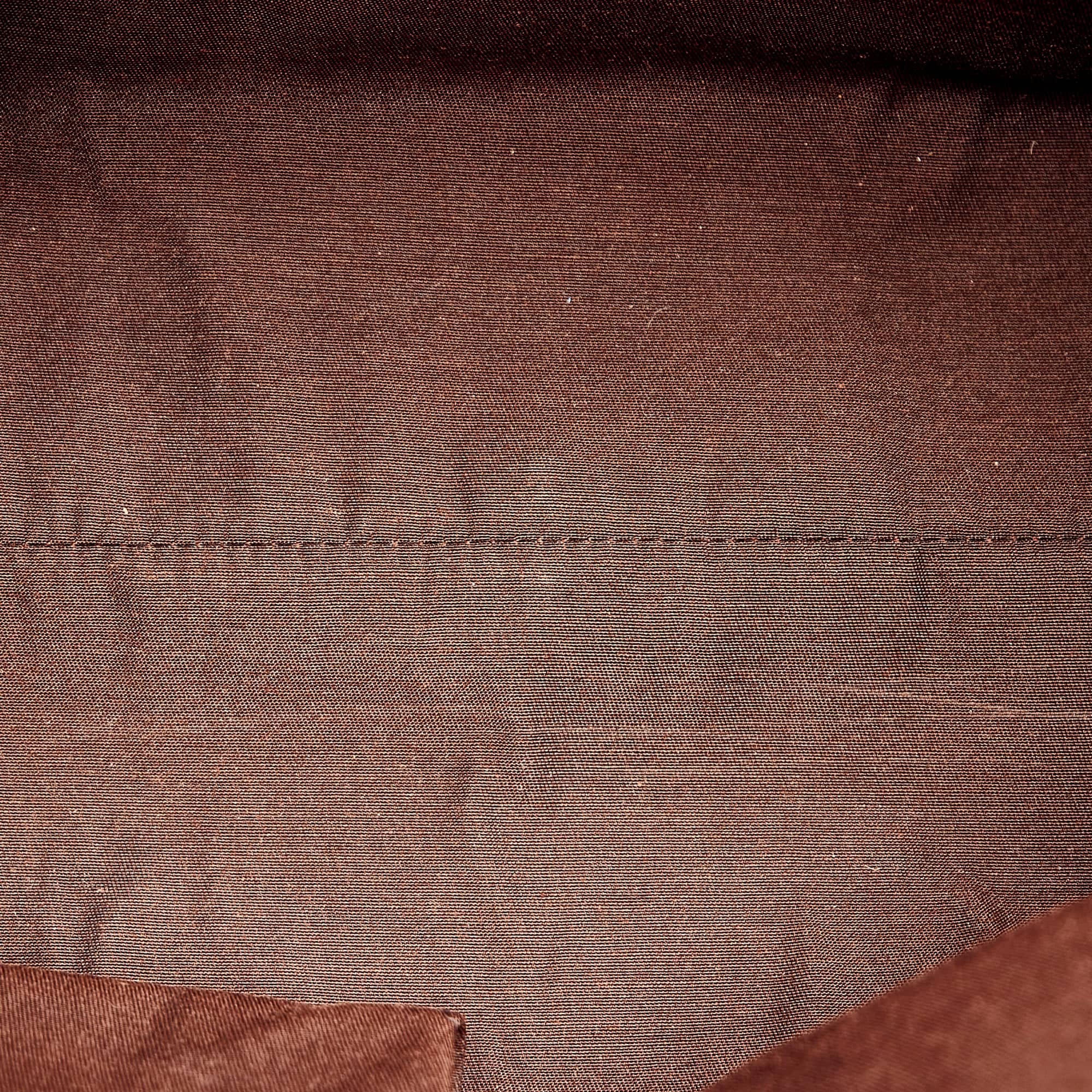 Gucci Tote Bag Brown Canvas