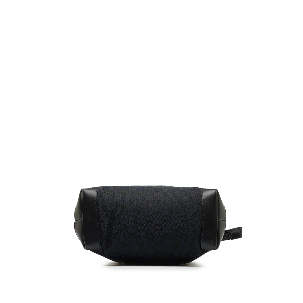 Black Gucci GG Canvas Tote Bag