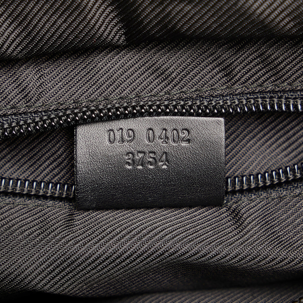 Black Gucci GG Canvas Tote Bag