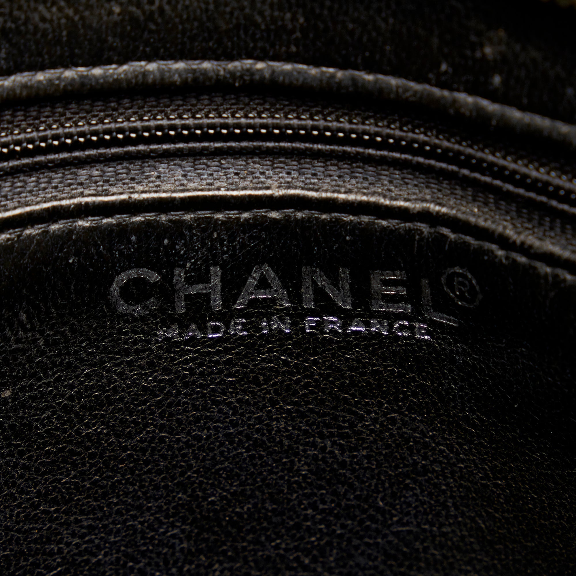 Chanel Medallion Tote Bag Black Caviar Silver