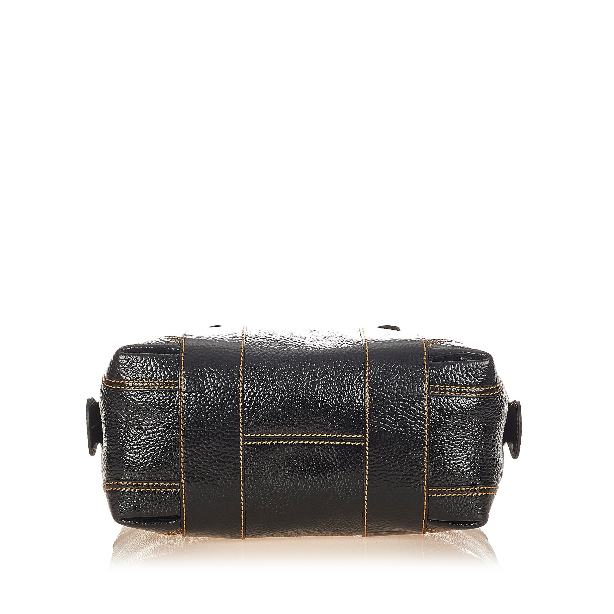 Fendi Shoulder Bag Black Patent