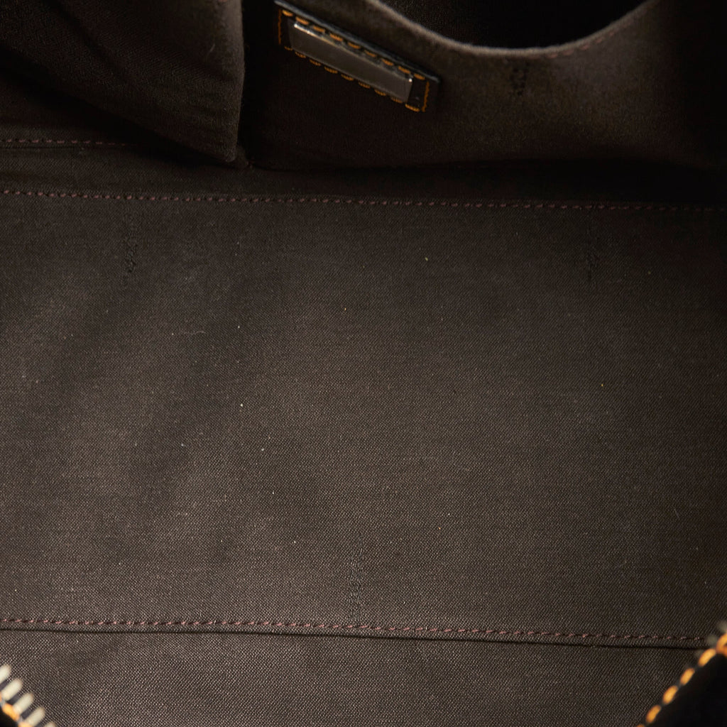 Fendi Shoulder Bag Black Patent