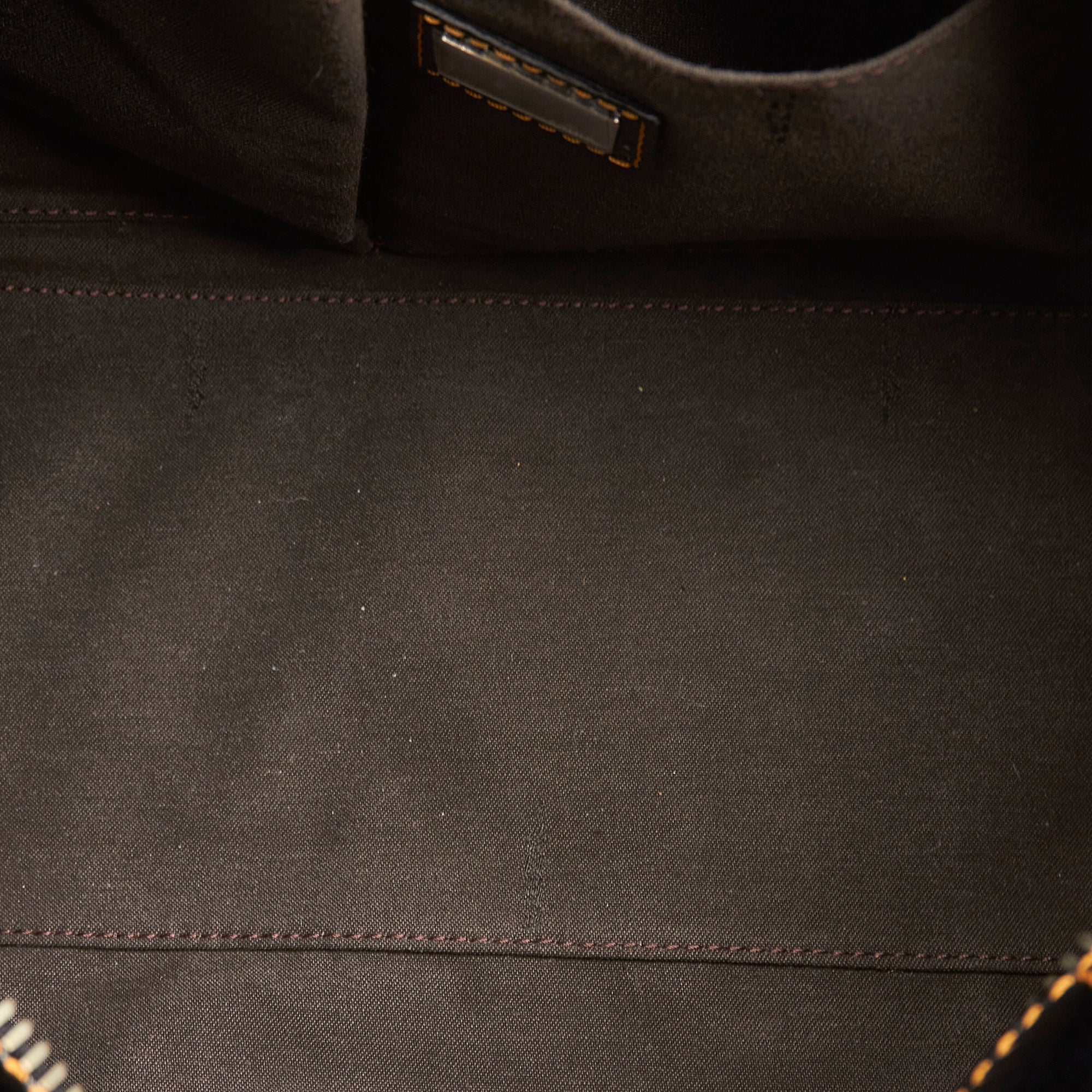 Fendi Shoulder Bag Black Patent