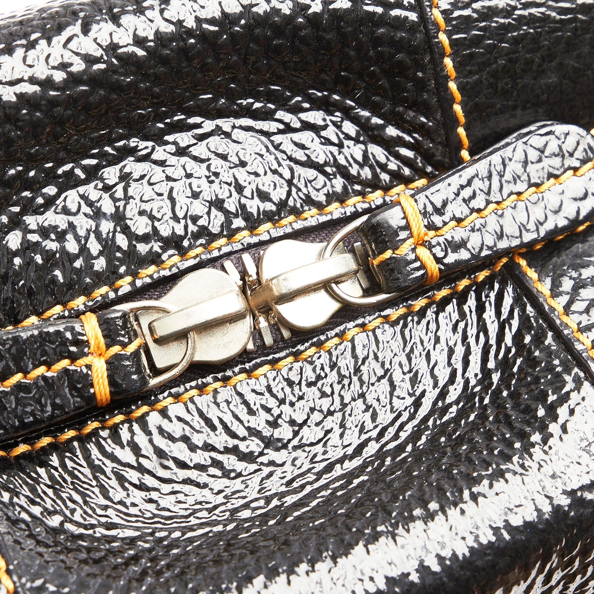 Fendi Shoulder Bag Black Patent